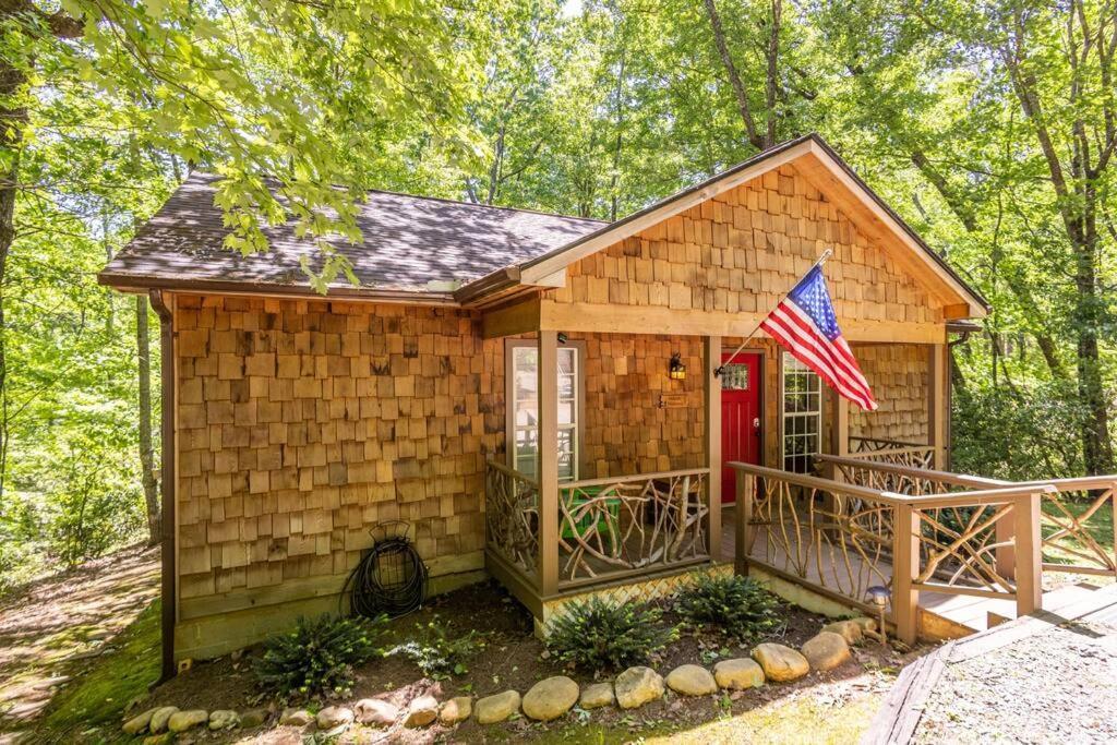 Pet Friendly Luxury Cabin Near Helen With Fire Pit Cleveland Exterior photo