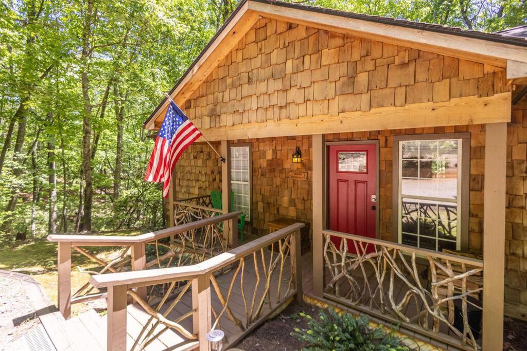 Pet Friendly Luxury Cabin Near Helen With Fire Pit Cleveland Exterior photo