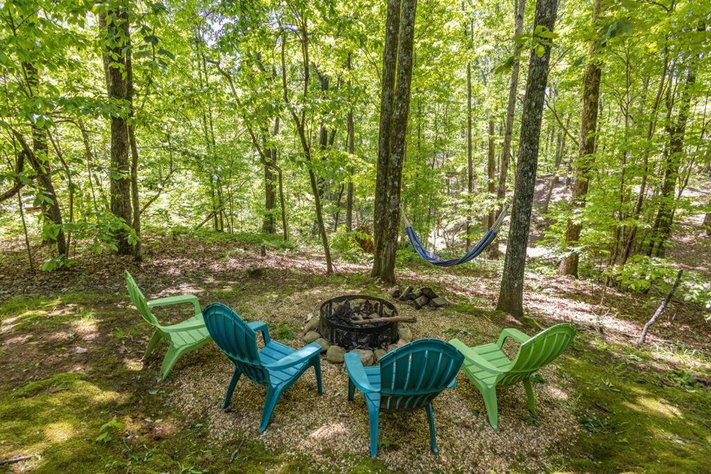 Pet Friendly Luxury Cabin Near Helen With Fire Pit Cleveland Exterior photo